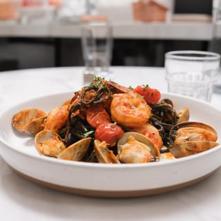 Squid Ink Spaghetti